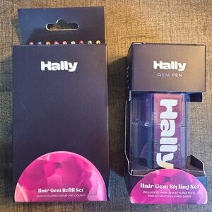 Multicolored Hair Gem Styling Set -brand new